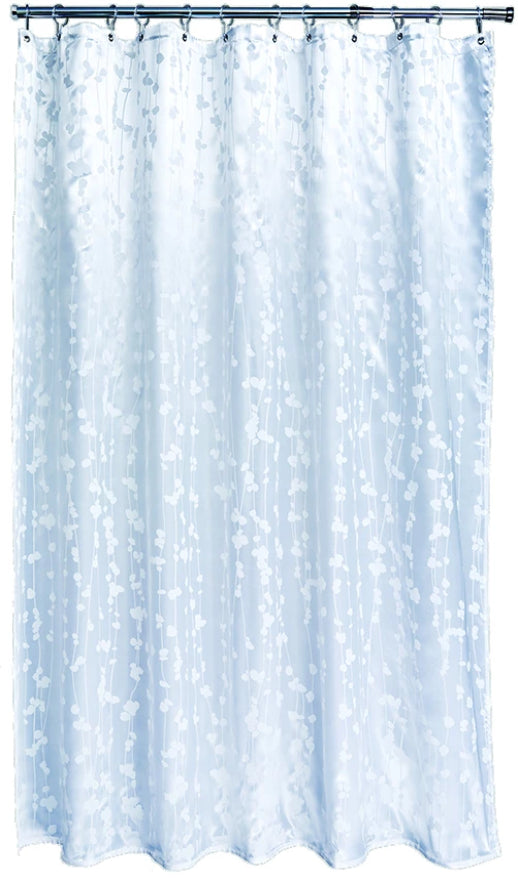 Metallic Vineleaf Shower Curtain