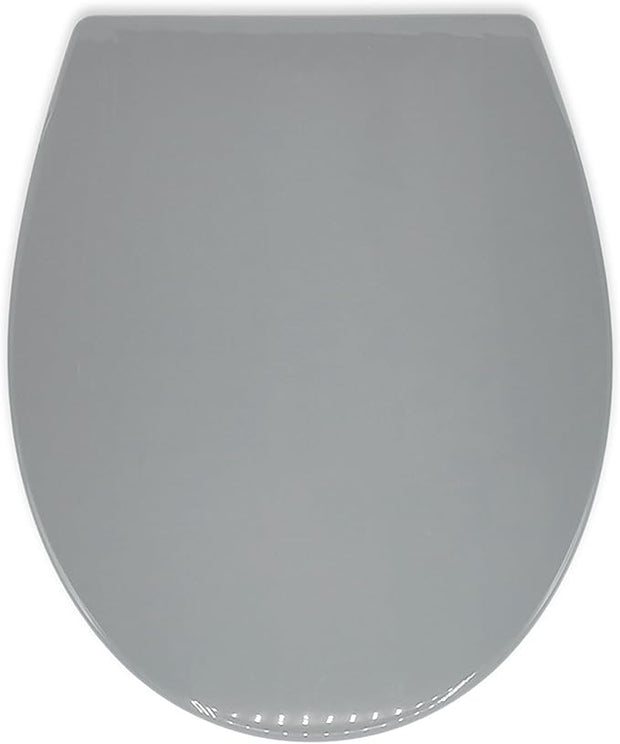 Grey Premium Thermoplastic Toilet Seat
