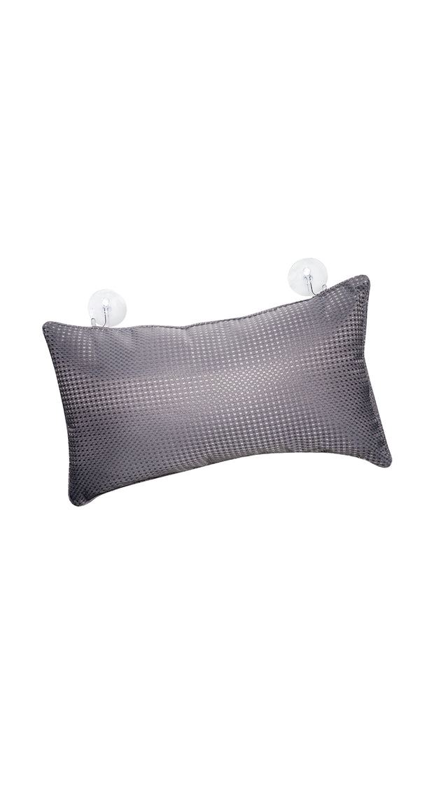 Grey Waffle Bath Pillow