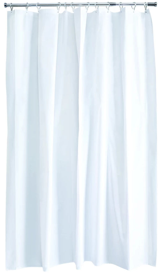 White Shower Curtain