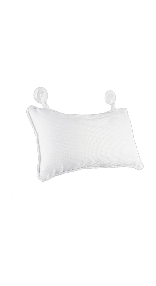 White Waffle Bath Pillow