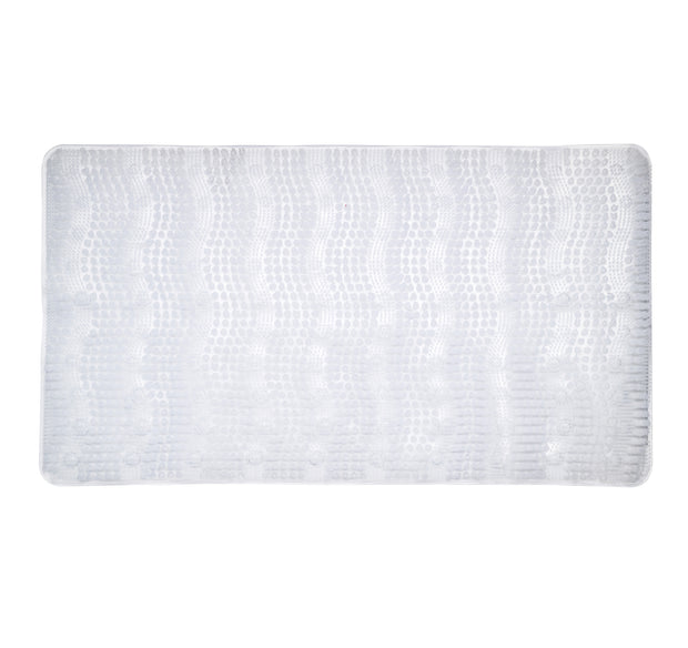 Clear Comfort Waves Bath Mat