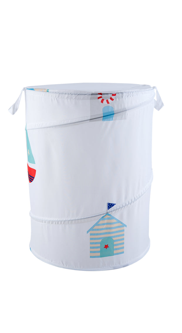 Pop Up Laundry Bin Beach Huts