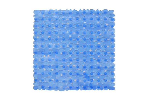 Blue Pebbles Shower Mat