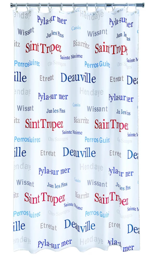 En France Shower Curtain