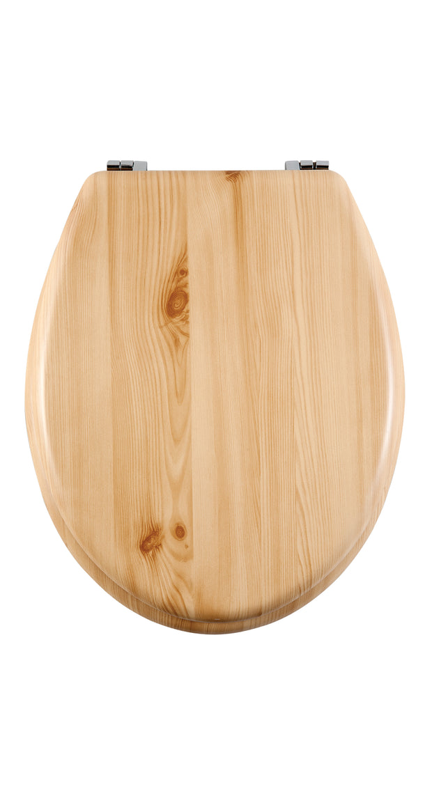 Wooden Toilet Seat Natural