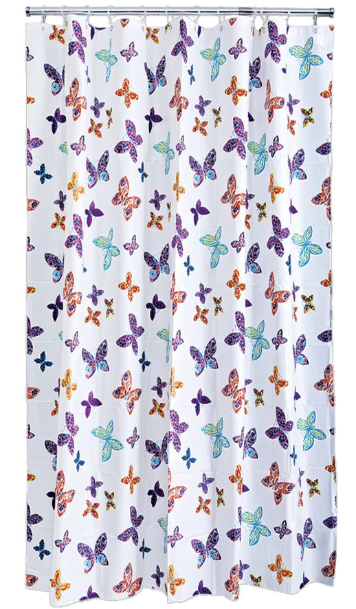 Butterfly Blossom Shower Curtain